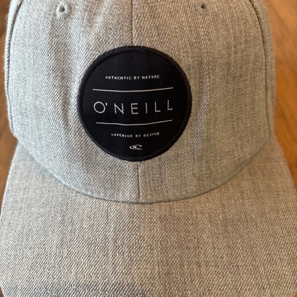 O’NEILL YUPOONG CAP UNISEX AUTHENTIC BY NATURE SUPERIOR BY DESIGN GREY ADJUSTAB - Picture 4 of 9
